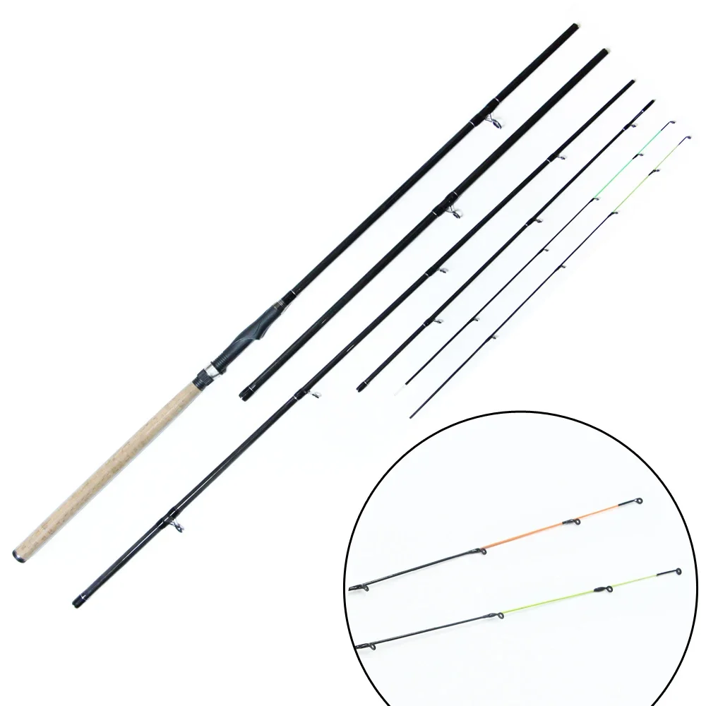 4 + 2 верхушки Super Power секции 3 6 метра кормушка для карпа удочка удочки