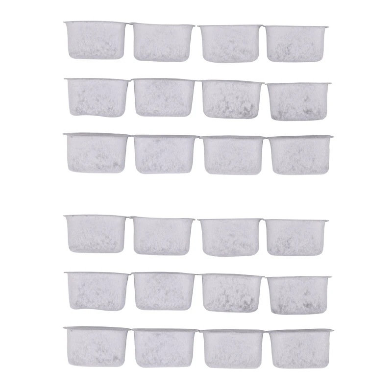 

New 24Pcs Replacement Activated Charcoal Water Filters For Cuisinart Coffee Machines