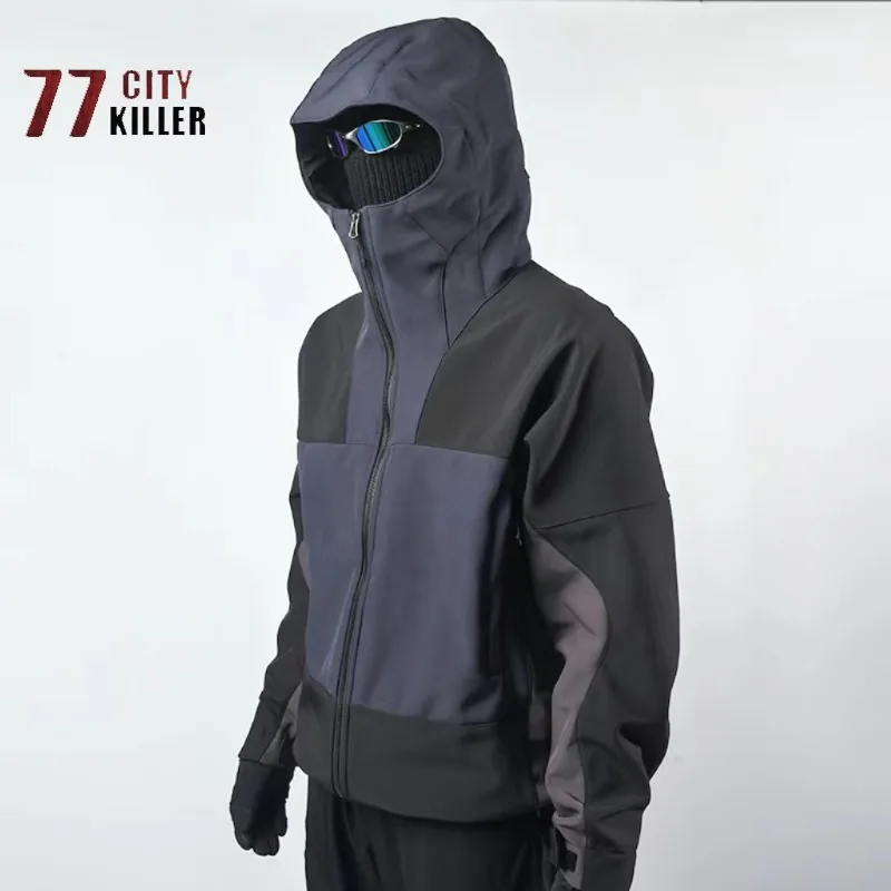 Осенне-зимняя мягкая водонепроницаемая ветрозащитная утепленная и теплая