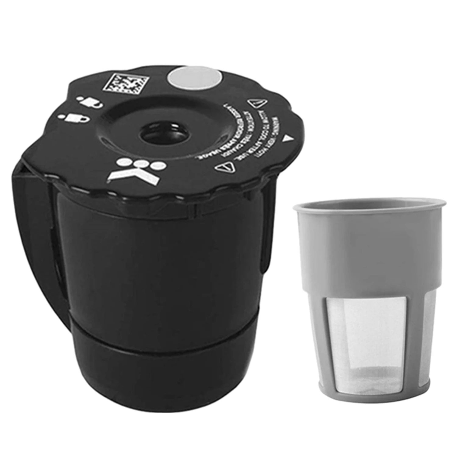 

1 Reusable Ground Coffee Filter Compatible with for Keurig My K Cup 2.0 and 1.0 Upgrade Ground Coffee Filter Refillable