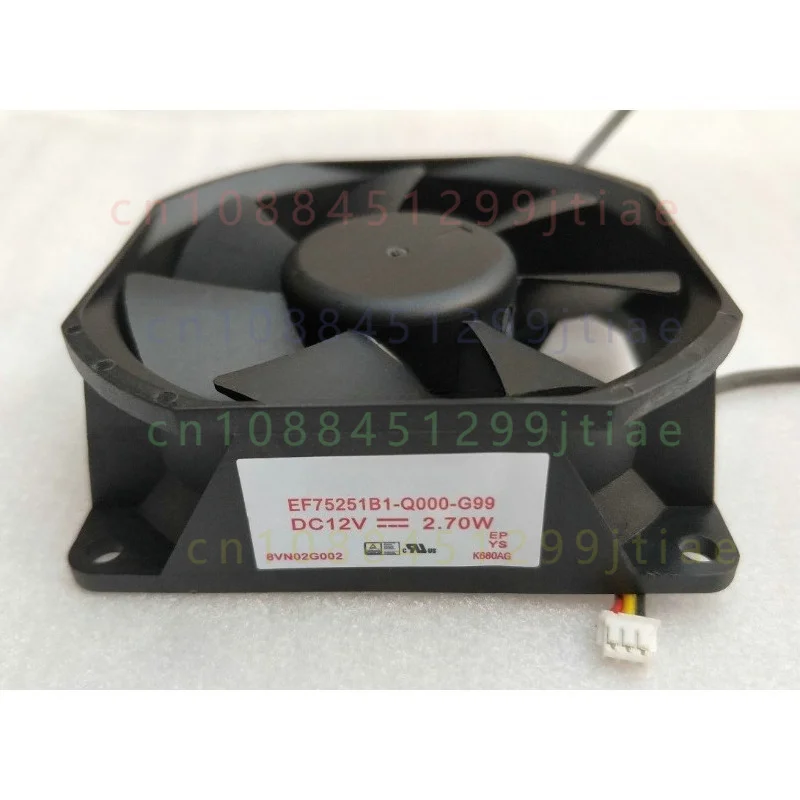 Фото НОВЫЙ ОРИГИНАЛЬНЫЙ ВЕНТИЛЯТОР EF75251B1-Q000-G99 12В 2,7Вт ДЛЯ ПРОЕКТОРА OPTOMA GT5500 №1