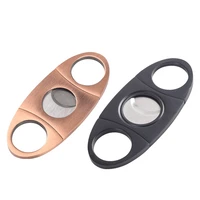 stainless steel cigar cutter sharp edges portable guillotine cigar for cuban charuto luxury cigar scissors with smooth surface