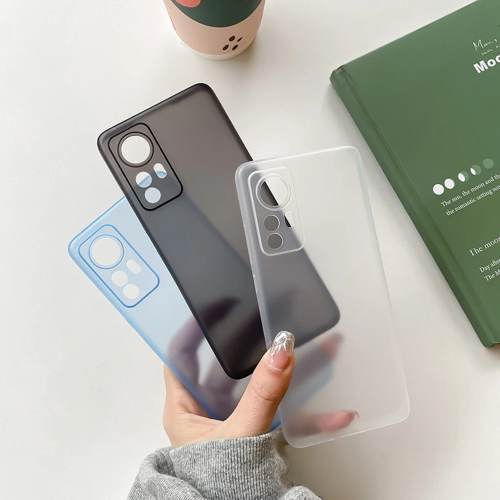 

Ультратонкий Твердый чехол 0,3 мм для Xiaomi Mi 12 12X 11 Ultra 11X Pro 11i, Матовый Прозрачный чехол для Poco F3 Redmi K40 PP, чехол