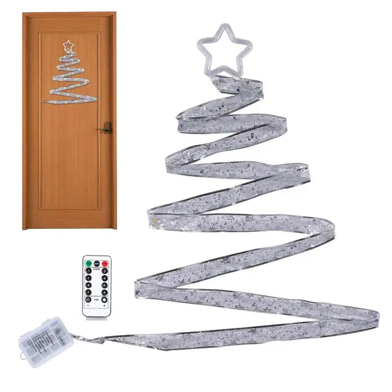 

Рождественская сказочная лента, Рождественская гирлянда с батарейным отсеком, уличная сказочная гирлянда для вечеринки, дня рождения