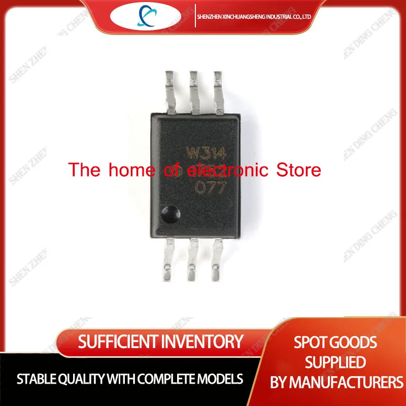 

10 шт., встроенная Оптическая муфта W314 SOP6 5000 мА