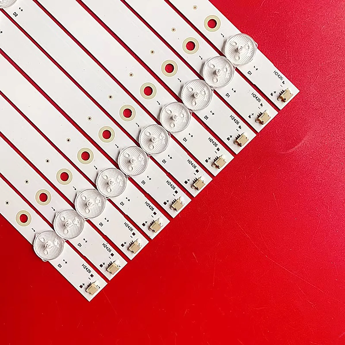 10 шт. светодиодная лента для подсветки телевизора YC55DID-6X10-MCPCB-V1(2W)