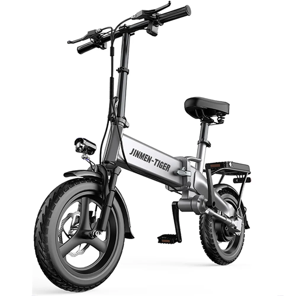 

48v 8/10/16/20/25ah Electric Bicycle 14 Inches Folding Aluminum Alloy No Chain E-Bike Ultra-Light And Convenient Daily Commute
