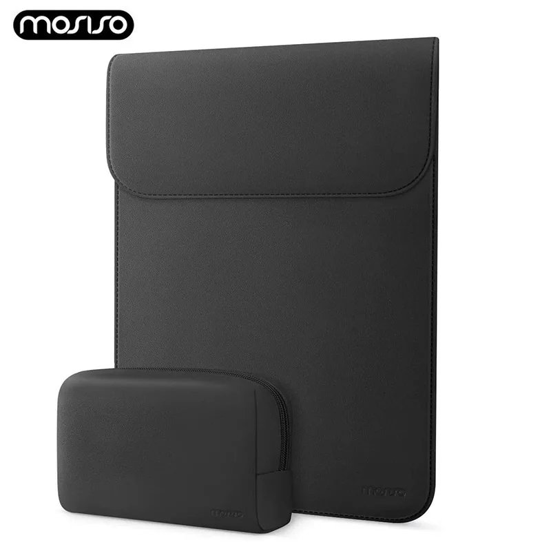 

Чехол для ноутбука MacBook Pro Air 13 дюймов A2337 M1 A2338 A2179 A2289 A1932 Dell HP HUAWEI Lenovo, чехол из искусственной кожи с маленькой сумкой