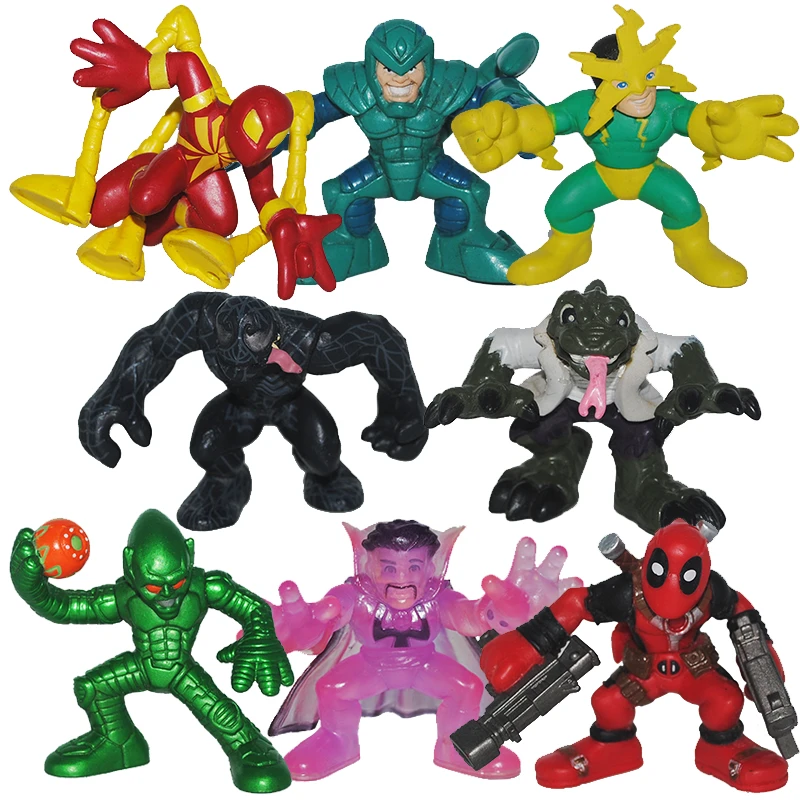 Фигурка героя из комиксов Marvel отряд супергероев Железный Человек-паук ящерица