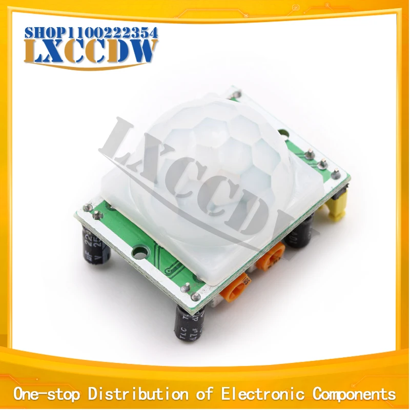 

5pcs SR501 HC-SR501 Adjust IR Pyroelectric Infrared PIR module Motion Sensor Detector Module new