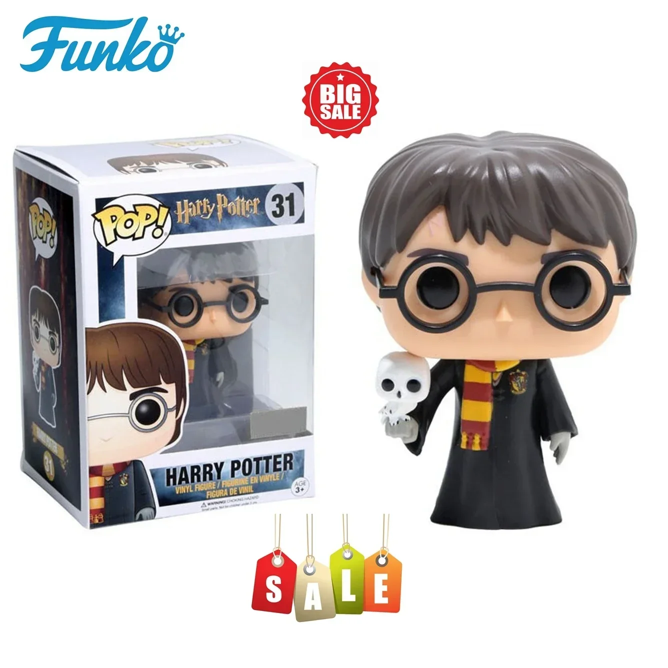 At Rock-bottom Price FUNKO Pop Harried Potter with Hedwig 31# Vinyl Figure Collection Model Toys Free Shipping Big Sale Upset