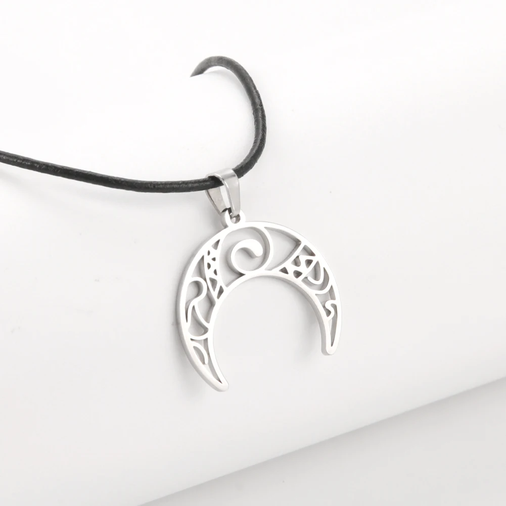 Давапара нержавеющая сталь женщины кельтский узел кулон ожерелье Любовь и защита амулет ирландские украшения.