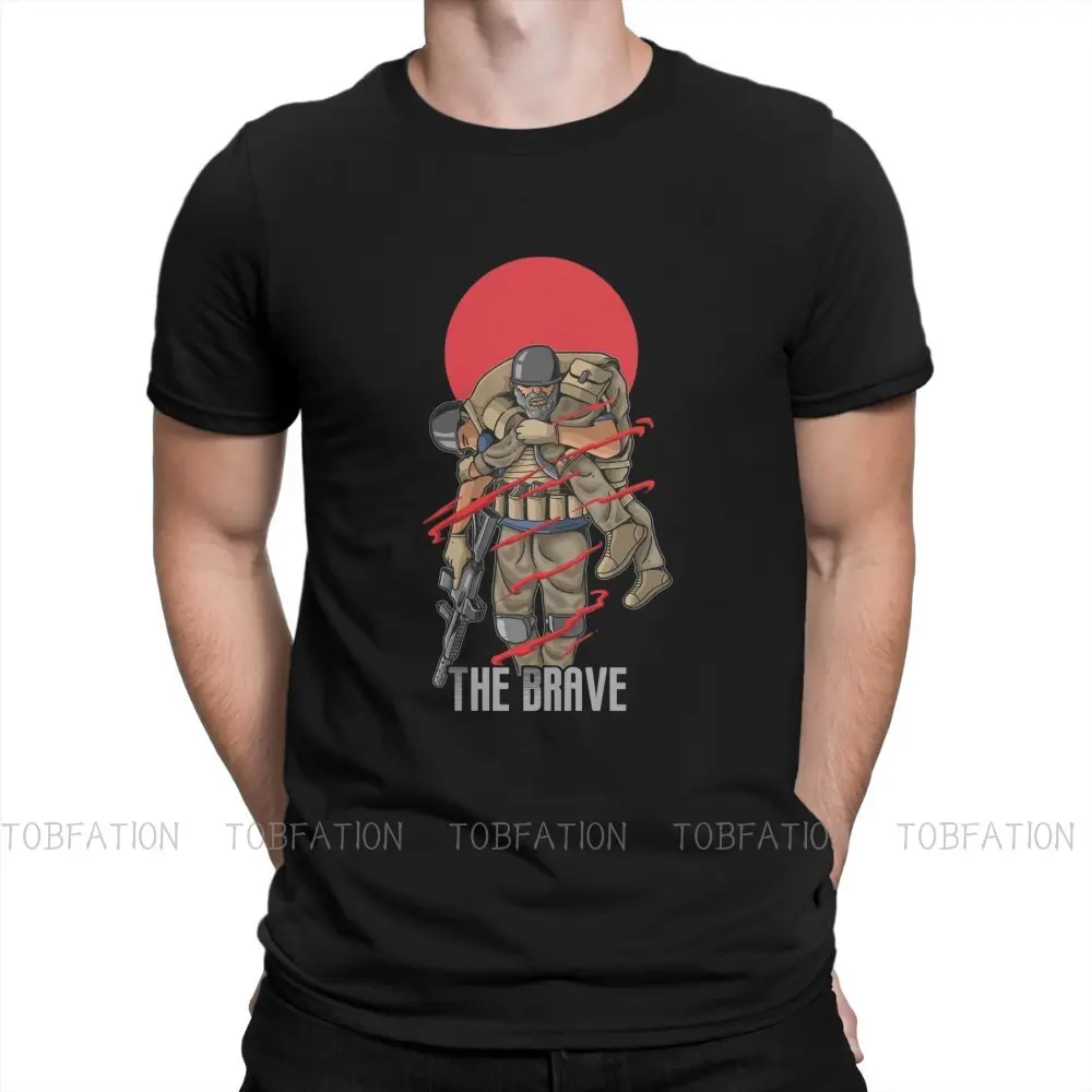 

Popularity Trend TShirt for Men Soldier Bring His Friend Back Basic Summer Sweatshirts T Shirt Novelty Trendy Loose