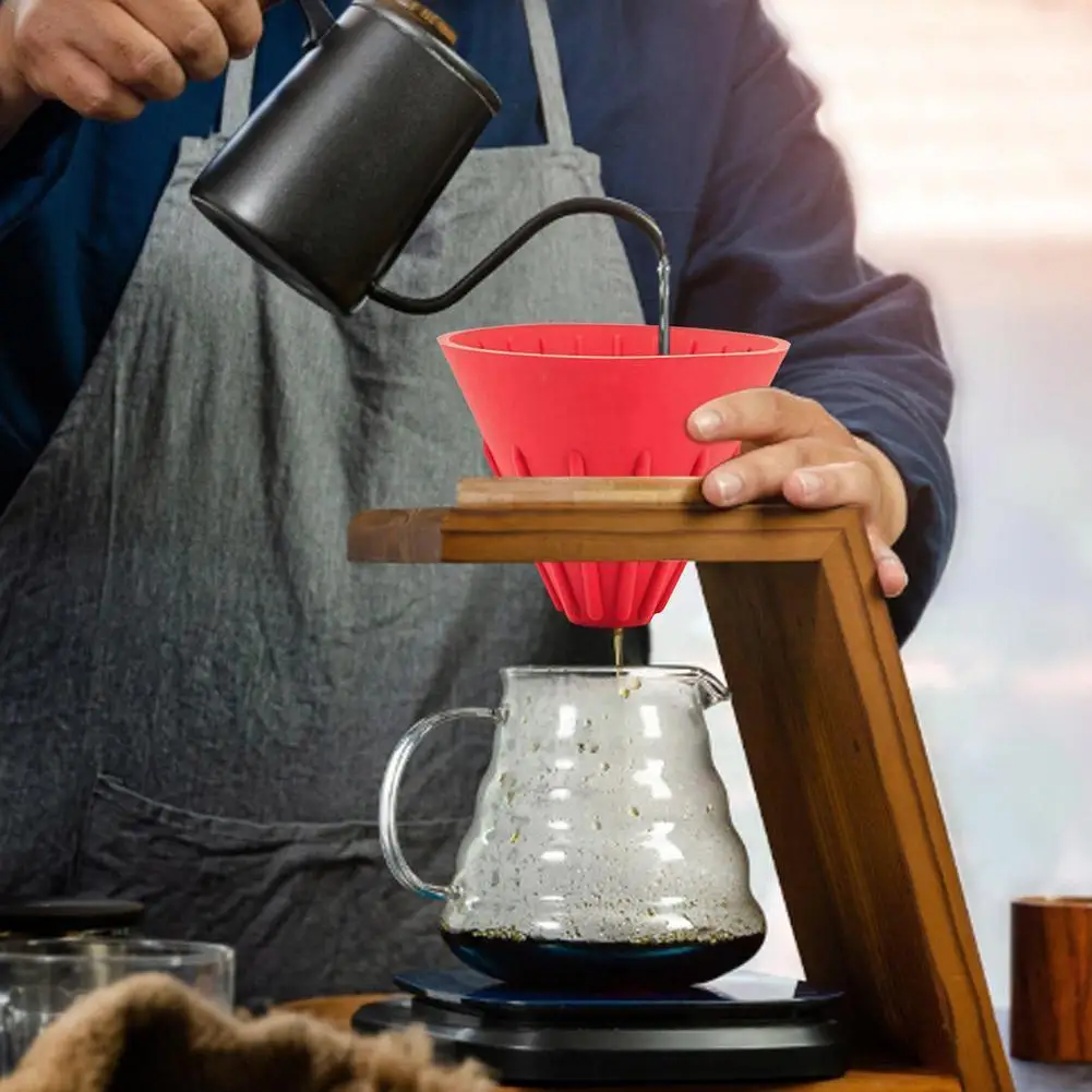 

Складной многоразовый Силиконовый Фильтр для кофе капельница-фильтр для кофе 1-2 кофейный фильтр конусный капельница для людей капельница ф...