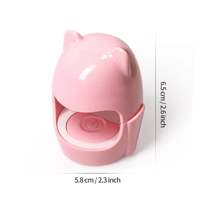 Мини-сушилка Для Ногтей LINMANDA USB Светодиодная Лампа Быстросохнущая Гель-лака