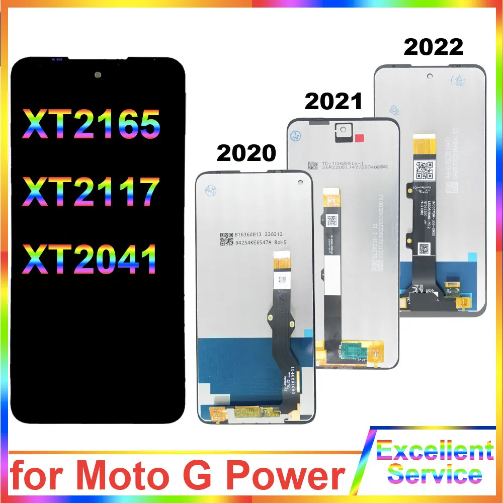 ЖК-дисплей для Motorola Moto G Power 2022 XT2165 дигитайзер сенсорного экрана замена 2021