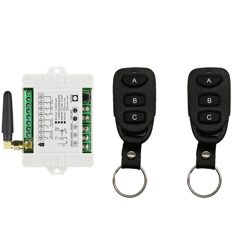 AC 110 В 220 2CH реле многофункциональный модуль приемник EV1527 беспроводной пульт