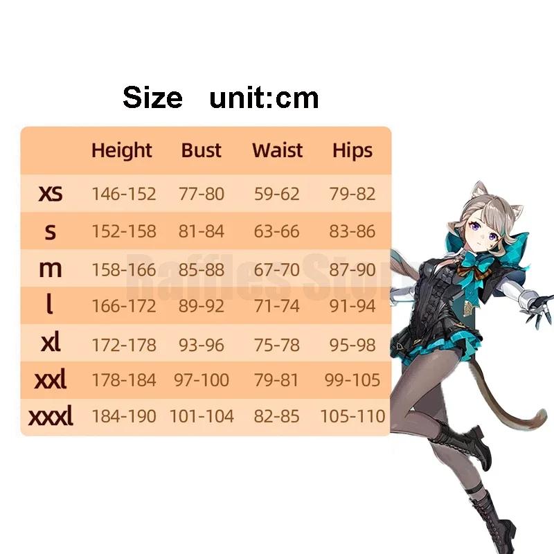 Genshin impact Lynette cosplay халат для Хэллоуина Рождественский карнавальный костюм костюмы