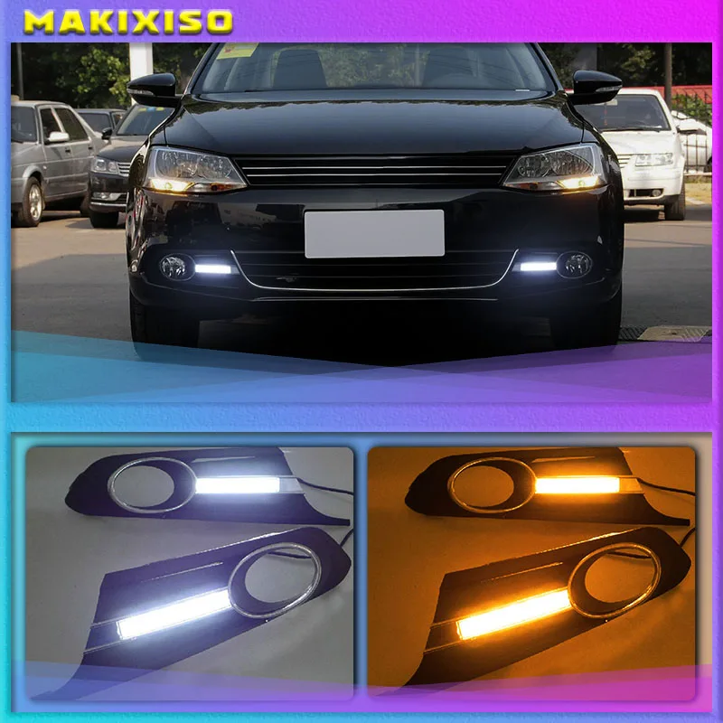 

2 шт., противотуманные фары для Volkswagen VW Jetta Sagitar MK6 2012 2013 2014