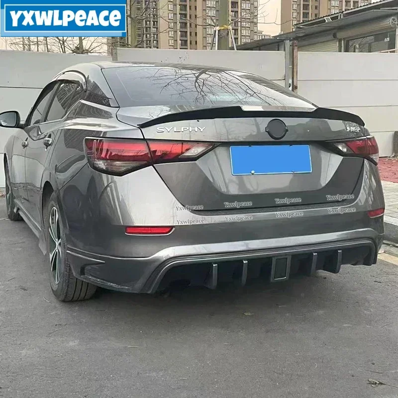 Спойлер для Nissan Sentra SYLPHY 2020-2023 из АБС-пластика праймер цвет заднее крыло багажника
