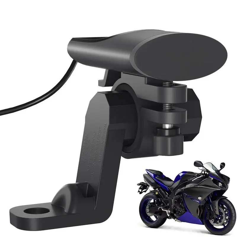 

Motorcycle Quick Charger Motorcycle Charger Mount For Phone Anti-Scratch Motorcycle Smartphone Mount For Mirror Handlebar