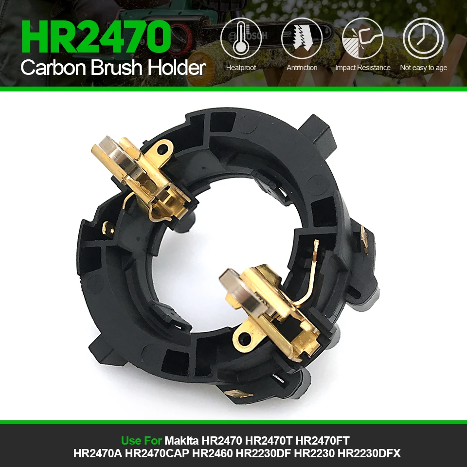 Замена держателя угольной щетки для Makita 638500 -6 HR2470 HR2470T HR2470FT HR2470A HR2470CAP HR2460 HR2230DF HR2230