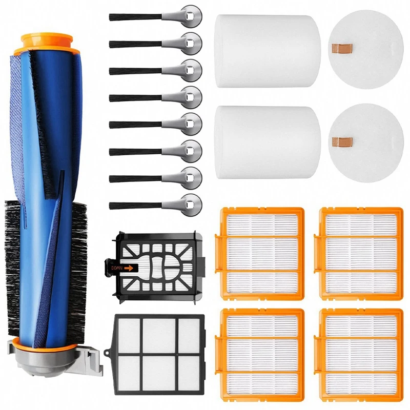 

Replacement Parts Roller Brush Side Brushes Hepa Filters For Shark AV2501AE AV2502AE Robot Vacuum Cleaner Accessories