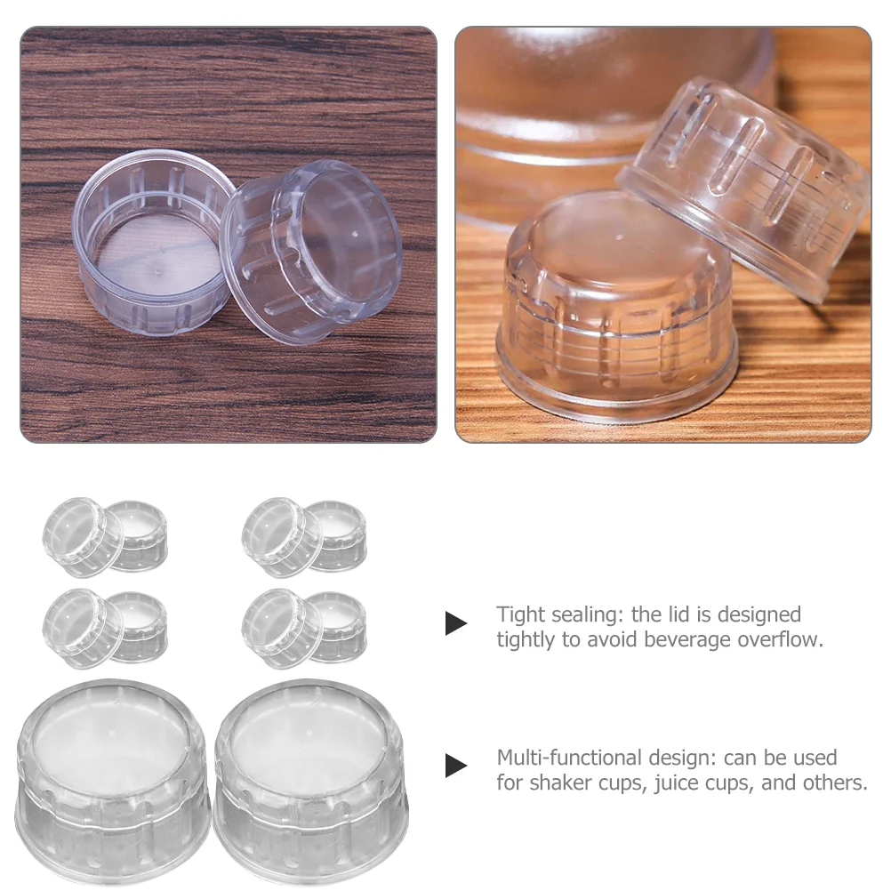 10-częściowa pokrywa wytrząsarki do cytryny Wymienne pokrywki kubków Uniwersalna prasa Pokrywa soku Łóżko wysuwane z