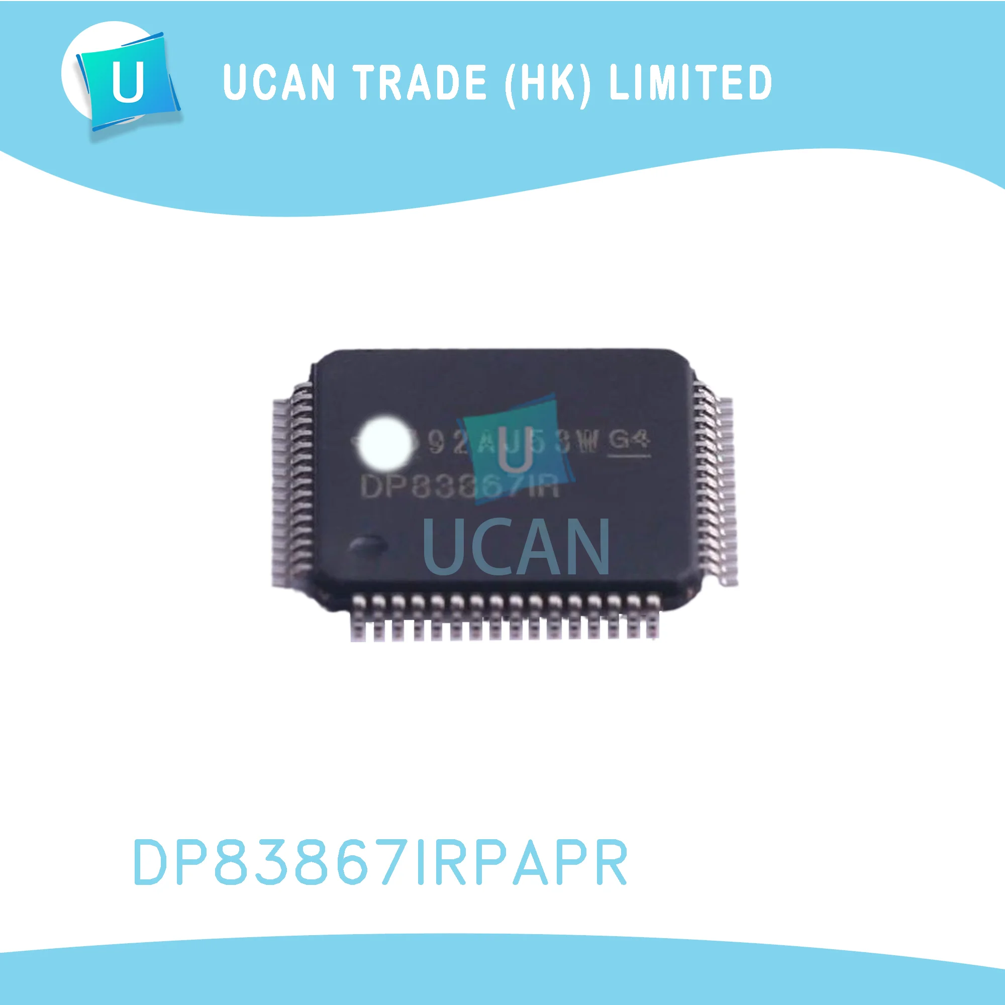 

DP83867IRPAPR HTQFP (PAP)-64 SMD/SMT оригинальный и новый