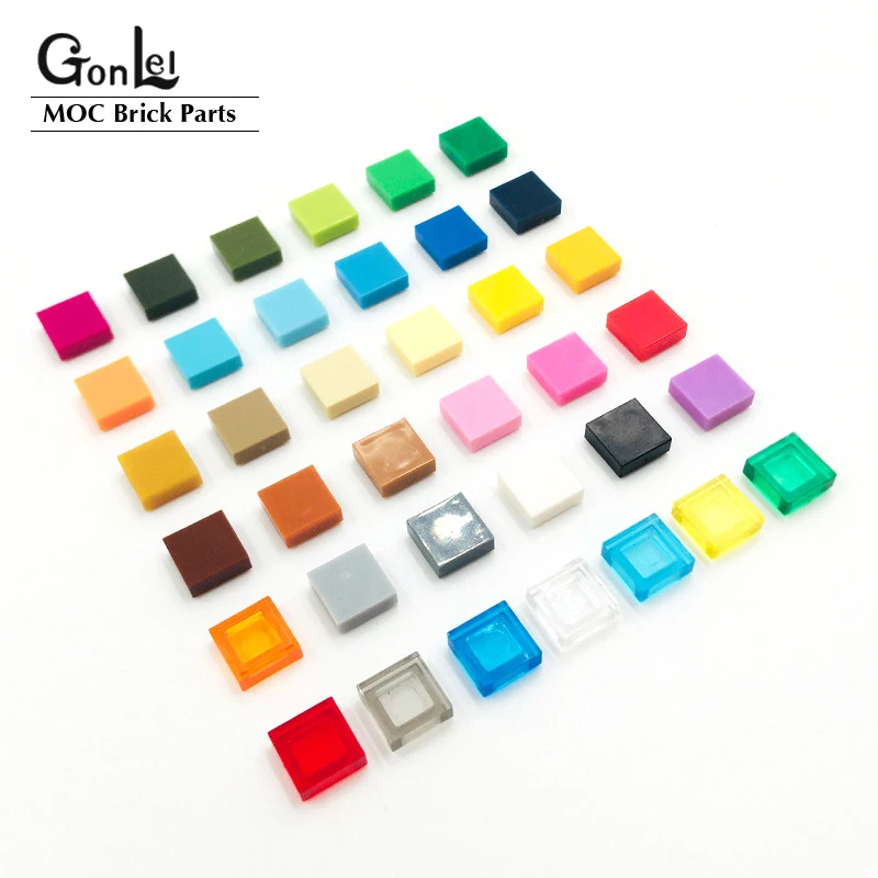 660 шт./лот канавка плитка 1x1 строительные блоки 3070 пикселей искусство мозаика MOC частицы кирпича DIY игрушки Образовательные Дети логотип дизайн