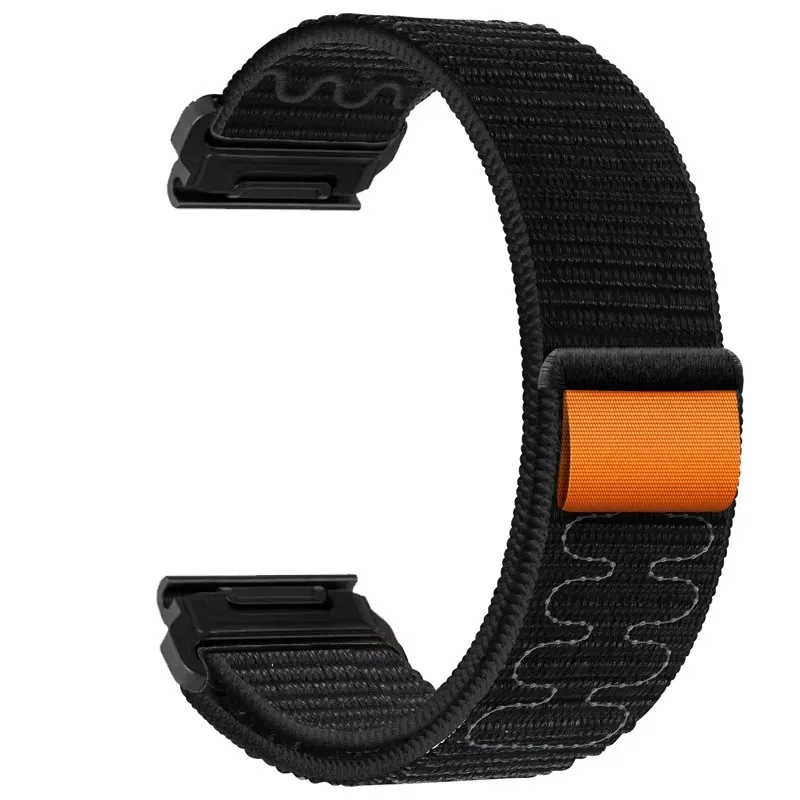 Фото 22 26 мм Новый нейлоновый ремешок с петлей для часов Gramin Watch Fenix 8 51 мм 7 7X E 8 AMOLED 43 мм 47 мм 51 мм Enduro 2 3 Approach S70 Quickfit Band №2