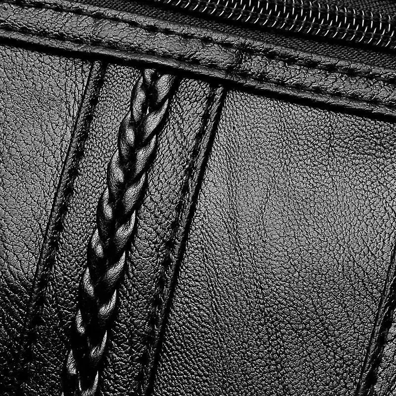 Fashion Luggage &Bags Women's Handbags Crossbody NEW Summer Simple PU Black Multi-layer Leisure Ladies Bolsos