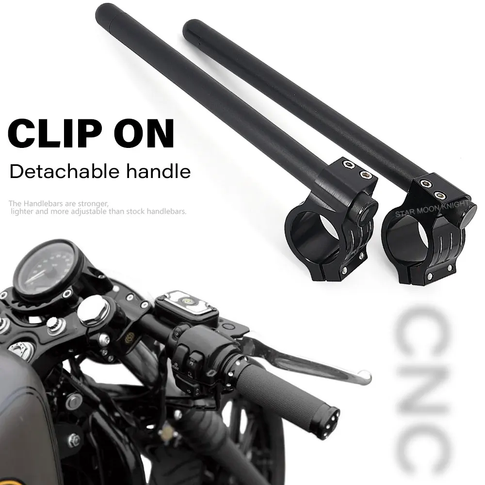 

For Harley Sportster Iron 883 1200 Softail Dyna Forty-Eight Street Bob 114 Low Rider Custom Handle Bar