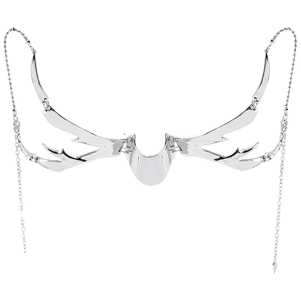 

Masquerade Mask Punk Half Mask Mardi Gras Mask Metal Mask Irregular Dress Mask