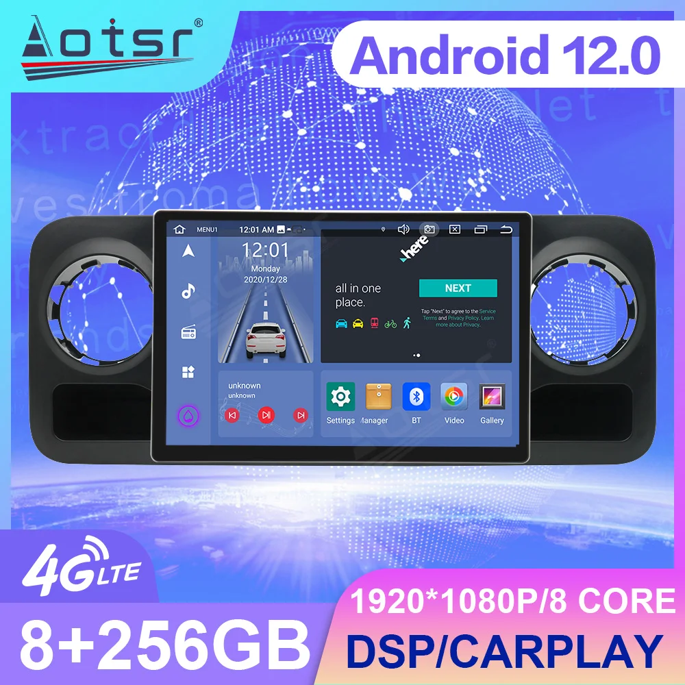 

13.3 Inch Android 12 Car Radio For Mercedes-Benz Sprinter 2018 - 2022 Screen Carplay Central Multimedia Player Stereo Head Unit