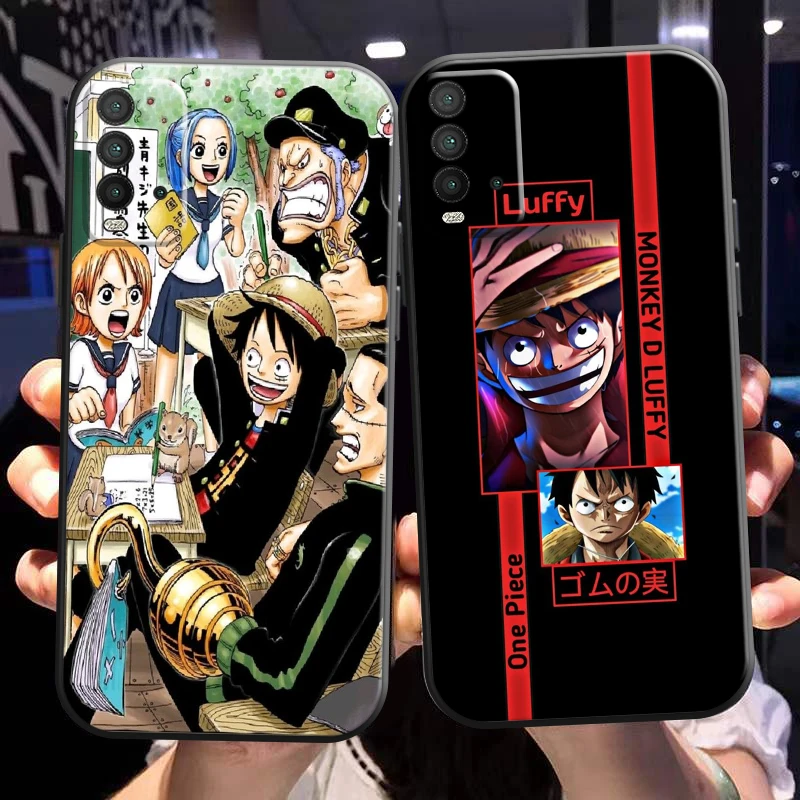 

Japan One Piece Luffy Phone Case For Xiaomi Poco M3 M3 Pro 5G POCO X3 PRO NFC X3 GT Silicone Cover Back Funda Soft Coque