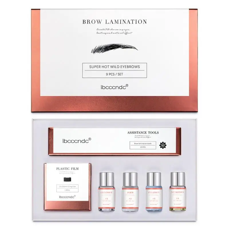 

Brow Lift Kit | Eyebrow Perm Set | Instant Brow Lamination Kit for Long-lasting Effect Professional Ironing Lift Set for Home DI