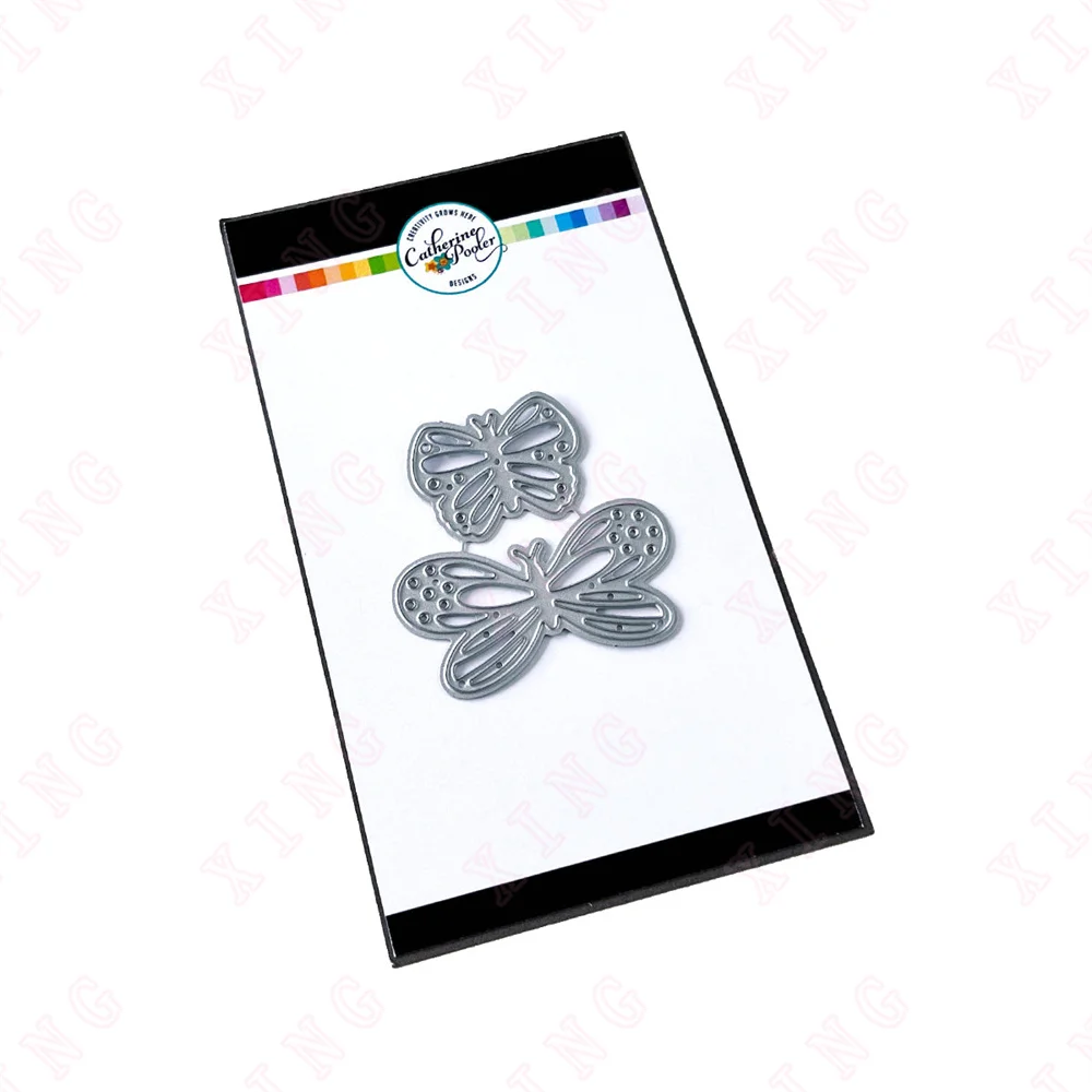 

New Butterfly Buddies Dies Scrapbook Paper Decorate Embossing Metal Cutting Die 2023 Diy Greeting Card Handmade Craft Album Mold