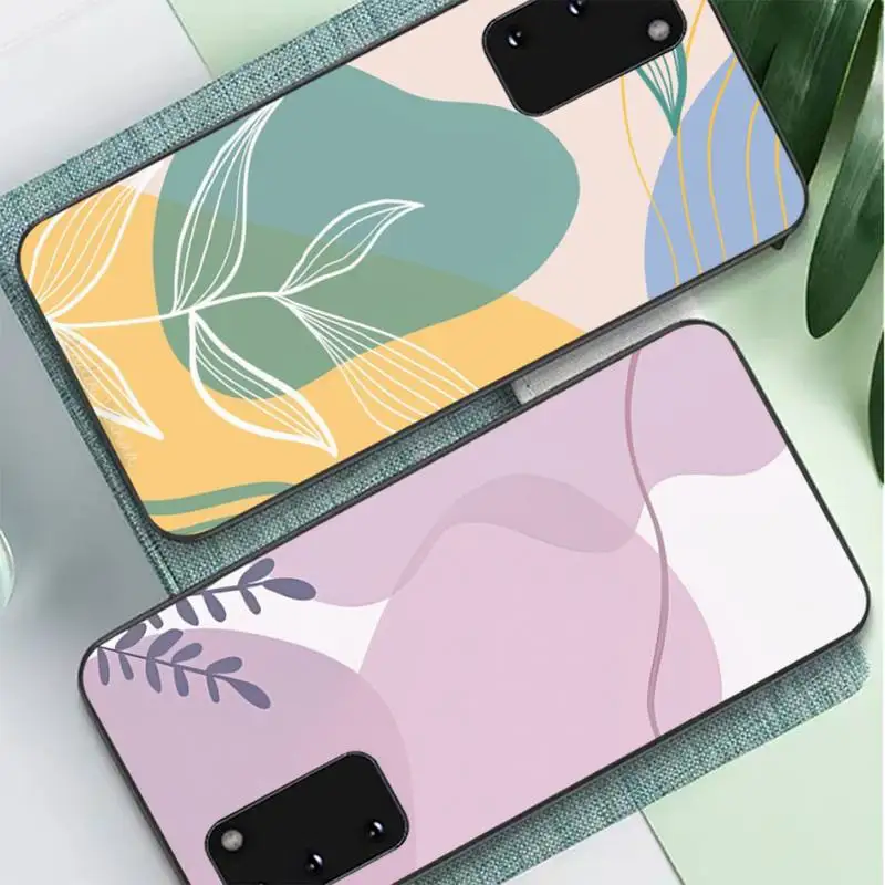 

Painted Flowers Phone Case for Samsung S10 21 20 9 8 plus lite S20 UlTRA 7edge