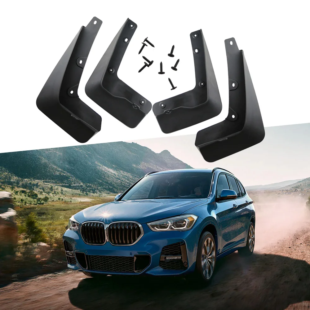 

Литая брызговика для BMW X1 F48 2016-2022, грязеотталкивающие щитки, брызговик, брызговик, аксессуары для брызговиков