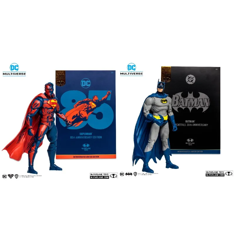 

McFarlane SDCC Limited 85th Anniversary 30th Anniversary Batman Commemorative Action Figure Model Toys Hobbies Collection