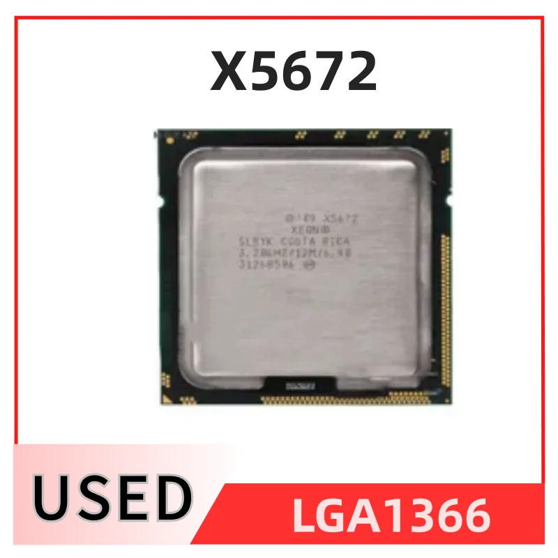 

Процессор X5672/3,2 ГГц/LGA1366/12 МБ/L3 95 Вт кэш/четырехъядерный/серверный процессор