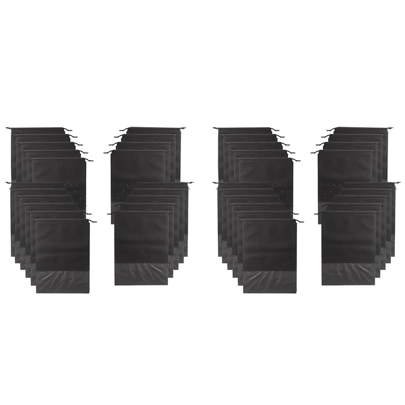 

40 шт., дорожные сумки для обуви, из нетканого материала, с веревкой