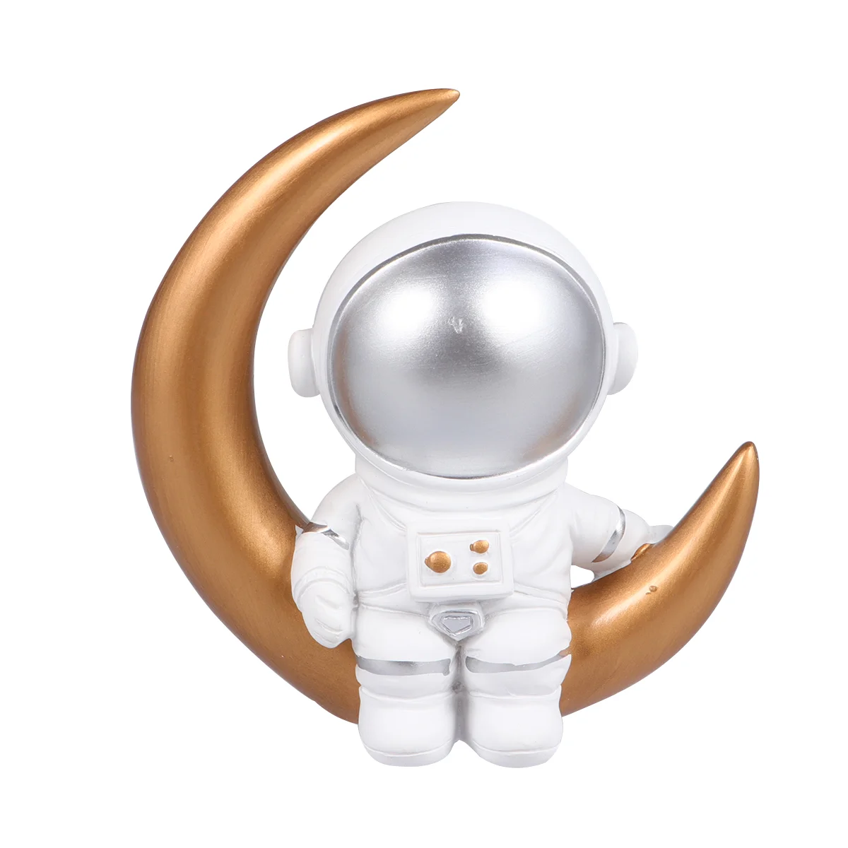 

Astronaut Ornament Cake Resin Figurine Toy Figure Spaceman Model Decoration Sculpture Moon Decor Table Party Car Statues Space