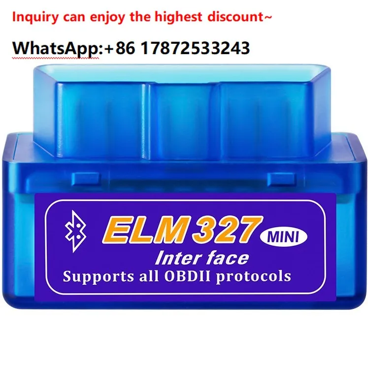 Фото Диагностический прибор для автомобилей ELM327 Bluetooth с чипом PIC18F25K80 V1.5, двухплатный, OBD2 №5