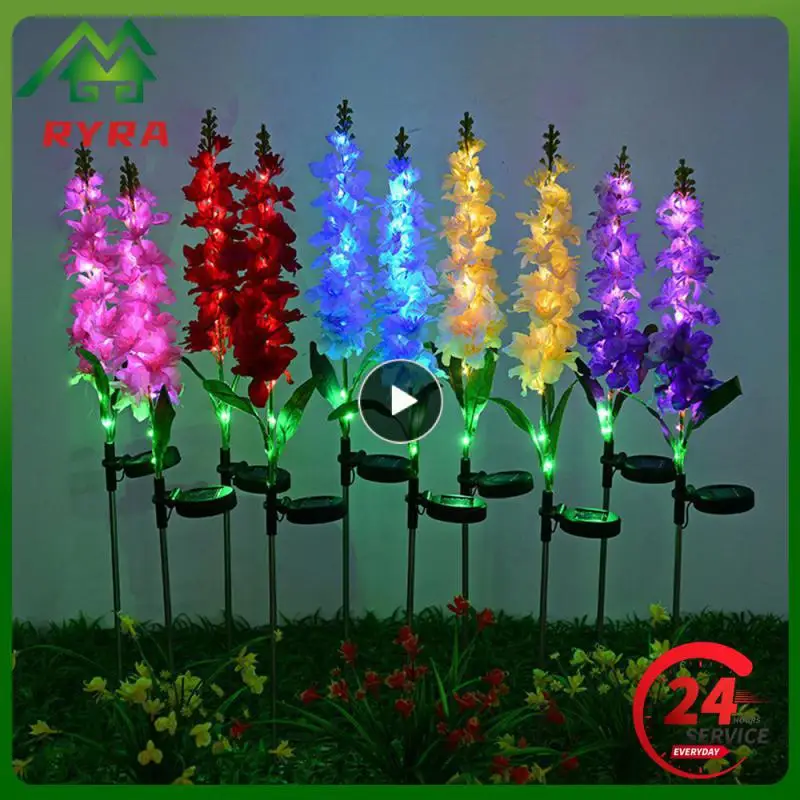 

Solar Energy Solar Light Violets Flashlight 8-10 Hours Illumination Outdoor Light Outdoor Lighting Landscape Decorative Lights