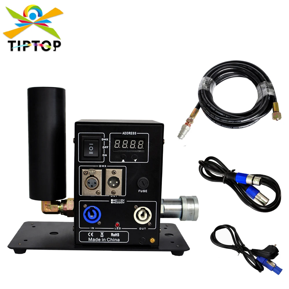 

TP-T25 China Stage Effect Machine Supplier 200W LCD Screen Power Stage Effect Jet 8-10m Super CO2 Disco Effect Machine 100V/220V