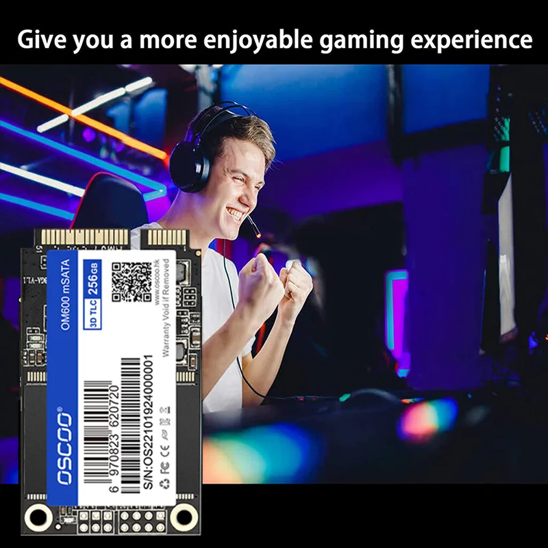 OSCOO mSATA SSD 128 ГБ 256 512 SATAIII жесткий диск твердотельный накопитель для ноутбуков