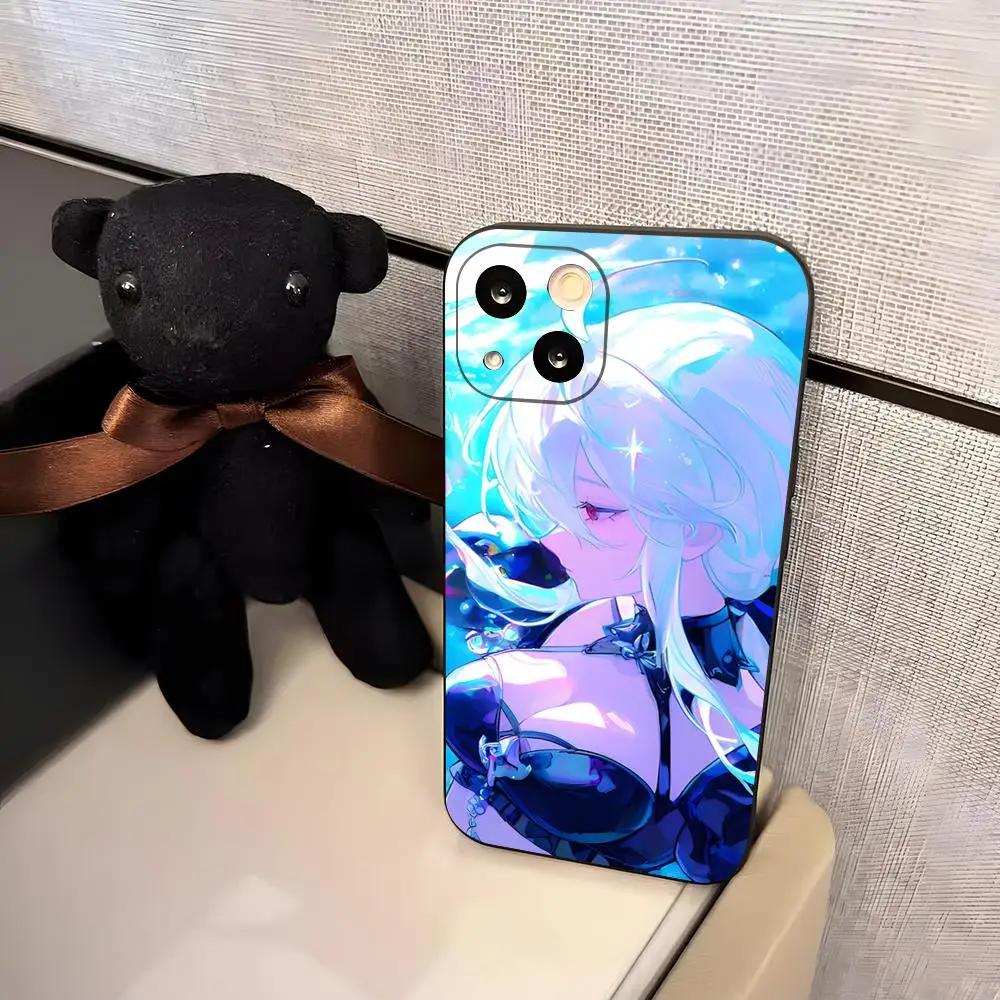 Фото Чехол для телефона Y-Yowane Haku для iPhone 17 Pro Max, 17e, 16, 15, 14 Pro Max, 13, 12 Air Plus, силиконовый чехол. №1