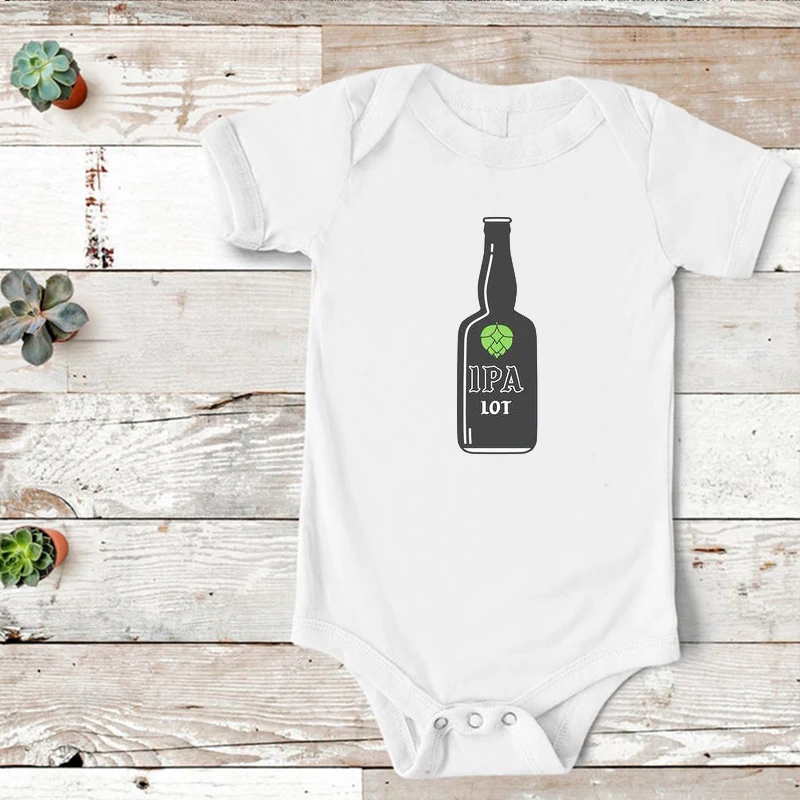 

Funny Beer Family Matching Clothes 2020 Fashion Home Brewed Boho Baby Clothes Funny Toddler Shirt Lot Cute Girl love Tee